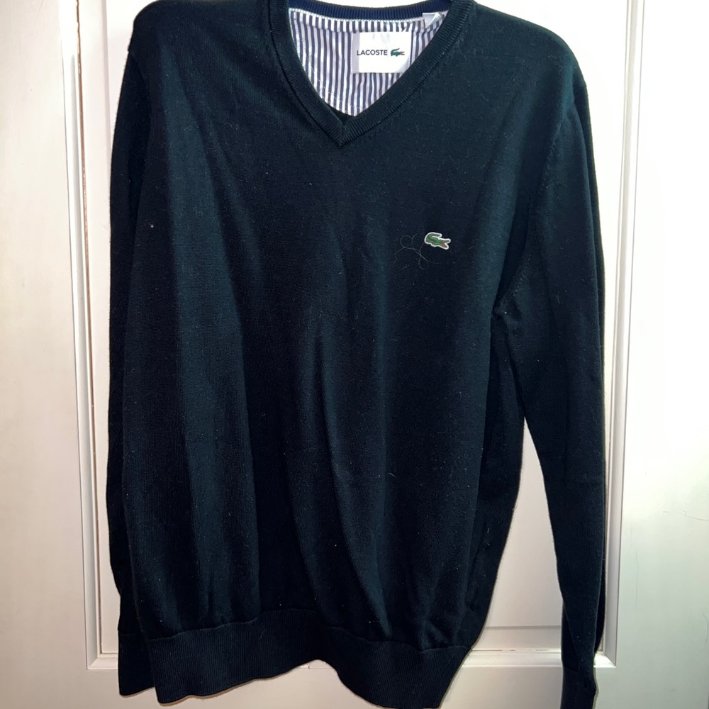 100% cotton Lacoste sweater